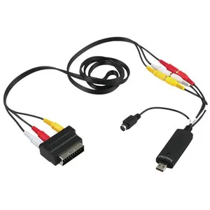 Comparateur de prix : Usb2.0 Vhs To Dvd Converter Audio Video Capture Kit Péritel Rca Pour W...