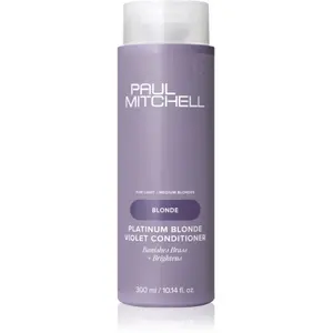 Paul Mitchell Blonde Platinum Blonde Violet Conditioner après-shampoing violet pour cheveux blonds 300 ml