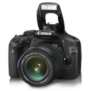 Reflex EOS 550D - Noir + Canon Canon Zoom Lens EF-S 18 - 55 mm f/3.5-5... pas cher