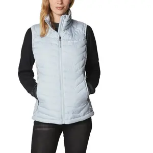Columbia Powder Lite Vest, Doudoune Sans Manches Femme, Cirrus Grey, Taille S pas cher