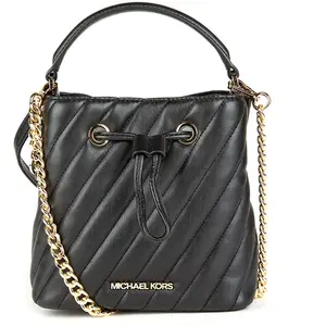 Michael Kors - Sac seau Suri noir - 19x17x10.5 cm OS pas cher