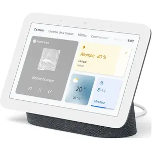 Comparateur de prix : Google Google Nest Hub (2nd Gen) - Enceinte sans fil Bluetooth - Charbon