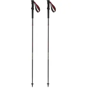 Comparateur de prix : Jeu de 2 bâtons de trekking salomon quest carbon foldable noir 120 cm