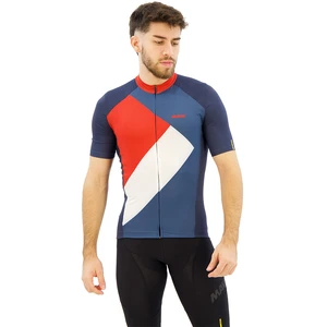 Maillot Mavic Ksyrium manche courte bleu blanc rouge clair - S pas cher