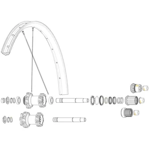 Mavic Rayons Kit 14 Rear Non Drive Side Edeemax 29´´Vendu parbikeinn