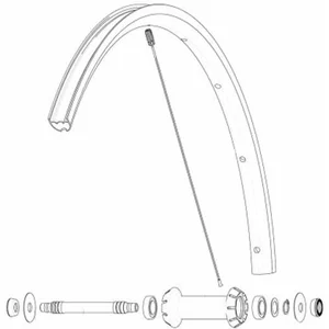 Mavic Jante De Route Front Ksyrium S RbVendu parbikeinn