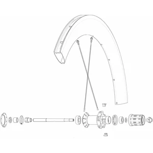 Mavic Rayons Kit 12 Rear Ds Com Pro Carbon UstVendu parbikeinn