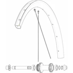 Mavic Rayons Kit 12 Front/rear Cosmic Sls 32 DiscVendu parbikeinn