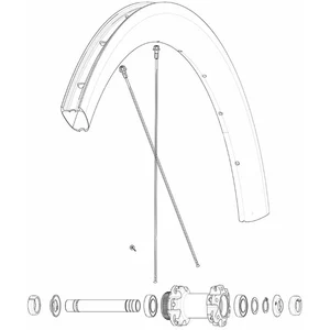 Mavic Jante De Route Front/rear Cosmic Sl 45 DiscVendu parbikeinn