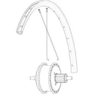Mavic Jante De Route Rear Aksium Elite Evo Ust Disc EbmVendu parbikeinn