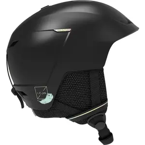 Salomon - Women's Icon LT - Casque de ski taille 56-59 cm - M, noir pas cher
