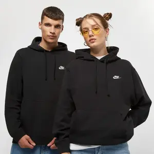 Sweatshirt à capuche Nike Sportswear Club Fleece Noir L BV2654-010 pas cher