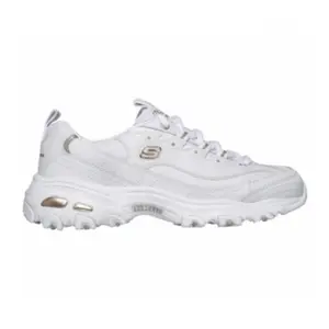 Comparateur de prix : Basket Skechers DLITES - SKECHERS - FRESH STAT - Femme - Cuir - Lacets