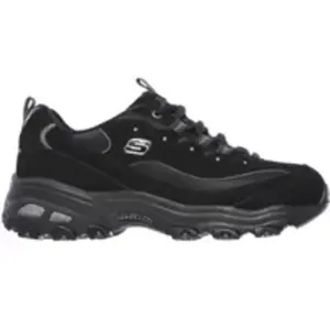Skechers Dlites Biggest Fan Femme Baskets Mode Noir - 37 pas cher