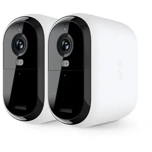 Comparateur de prix : Caméra de sécurité Arlo Essential 3 XL 2K - Kit de 2 caméras - Blanc