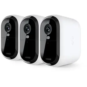 Comparateur de prix : Caméra de sécurité Arlo Essential 3 XL 2K - Kit de 3 caméras - Blanc