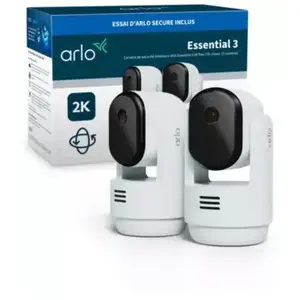 Comparateur de prix : Caméra de surveillance ARLO 2 caméras intérieures Essential3 2K PTZ