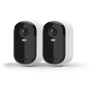 Comparateur de prix : Caméra de sécurité Arlo Essential 3 2K - Kit de 2 caméras - Blanc