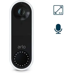 Comparateur de prix : Sonnette vidéo Arlo AVD1001 Noir et Blanc