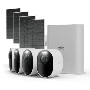 Caméra de Sécurité 4K Arlo Ultra 3 avec panneaux solaires pas cher