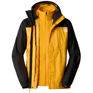 The North Face M QUEST TRICLIMATE JACKET jaune S pas cher