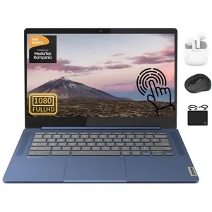 Lenovo Chromebook Slim Thin Light Laptop Student Business 2024, écran ... pas cher