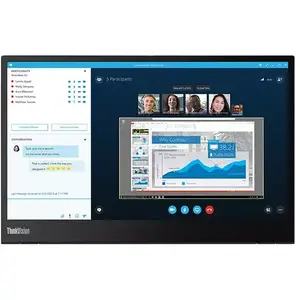 Écran 14" Lenovo ThinkVision M14 - USB-C/DVI - 61DDUAT6EU pas cher