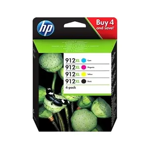 Comparateur de prix : Pack de 4 Cartouches d'encre HP 912XL Noir Cyan Magenta Jaune