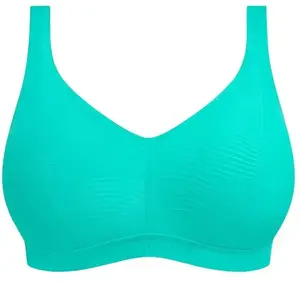 Haut de maillot de bain sans armatures femme Elomi Cubanito Bleu 100K/L ES803518JAD pas cher