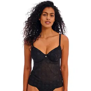 Freya maillot Tankini plunge noir pas cher