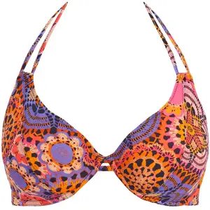 Haut de maillot de bain - Multicolore Floral pas cher
