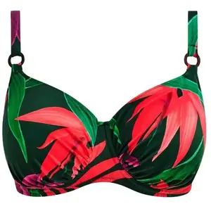 Bikini Bonnet entier à armatures rouge 100G pas cher