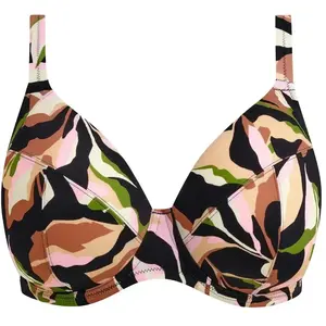 Haut de maillot de bain armatures femme Elomi Plunge Ocean Avenue 100F pas cher