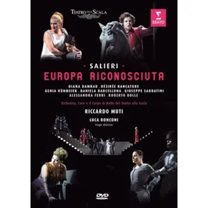 Warner Music Salieri : Europa Riconosciuta Scala de Milan 2004 DVD pas cher