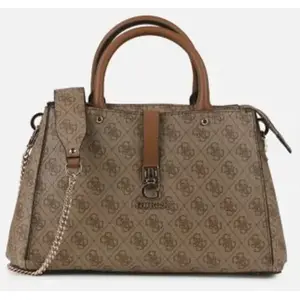 Zamira Luxury Satchel par Guess Marron T.U Sacs pas cher