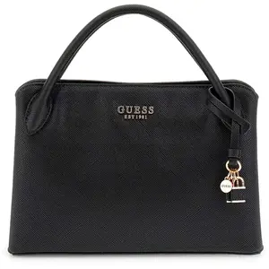 Comparateur de prix : GUESS Sac à main noir pour femme - Fedana Elite Satchel 300366