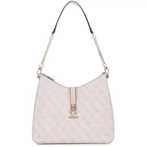 Comparateur de prix : GUESS Zamira Hobo Shoulder Bag Orchid Logo