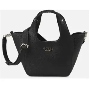 Helina Mini Tote par Guess Noir T.U Sacs pas cher