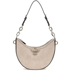 Comparateur de prix : GUESS Orlina Top Sac à bandoulière zippé Taupe, taupe, Taille unique