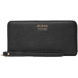 Comparateur de prix : GUESS Brenton SLG Zip Around Wallet L Black