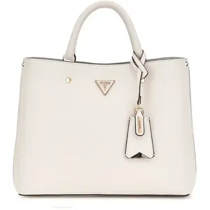 Guess - Sac à main Meridian II Girlfriend ivoire - 30x24x10 cm OS pas cher