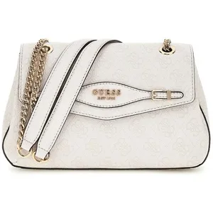 Guess Sac à bandoulière Katya Convertible XBody Flap (HWSG) white logo pas cher