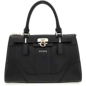 Guess Sac noir stylé pour femme avec bandoulière réglable et compartiments pas cher