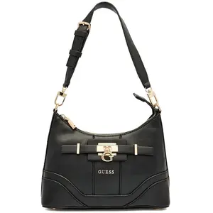 Guess Élégant sac à bandoulière noir pour femme avec lanière réglable pas cher