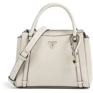 Guess - Sac à main Daryna II à deux compartiments blanc cassé - 29x24x... pas cher
