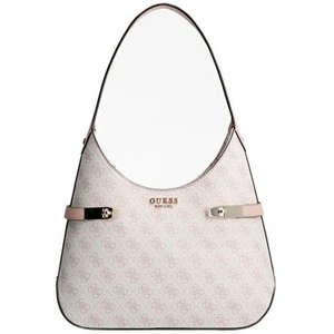 Comparateur de prix : GUESS Zadie Logo Hobo Latte / Black [173800] -  sac à épaule sacoche