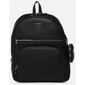 Comparateur de prix : GUESS Sac à dos Power Play pour femme, Large Tech, Noir, taille unique