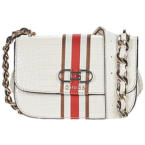 Comparateur de prix : Sac à épaule bandoulière - GUESS - Nelka Crossbody Flap - Crème Marron - 22x13 cm - 700 g