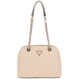 Comparateur de prix : GUESS Sac à épaule beige pour femme Giully Dome Satchel Light Beige 270572