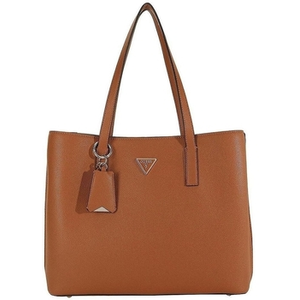 Tote bag femme Guess Meridian Girlfriend Marron TU HWBG87-78230-COG pas cher